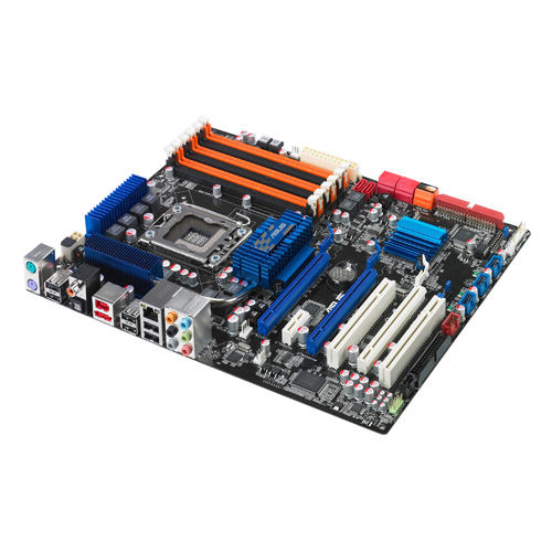 ASUS Intel X58 Chipset Core i7 Processors Support Socket LGA1366 Motherboard Mfr P/N ASUS P6T